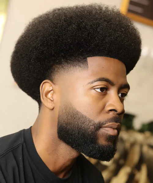 Afro High Taper Fade