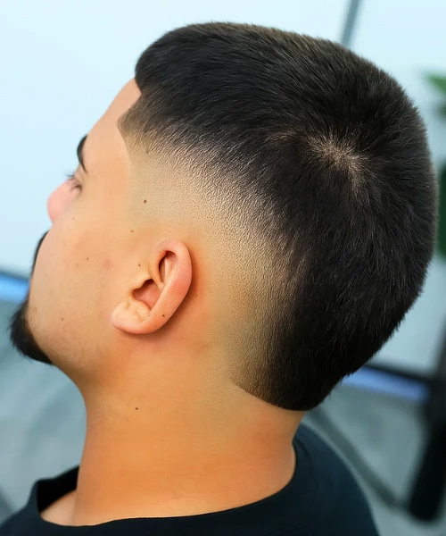 Buzz Cut Burst Fade