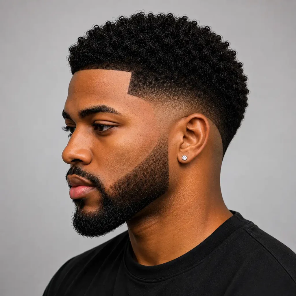 Drop Fade black men