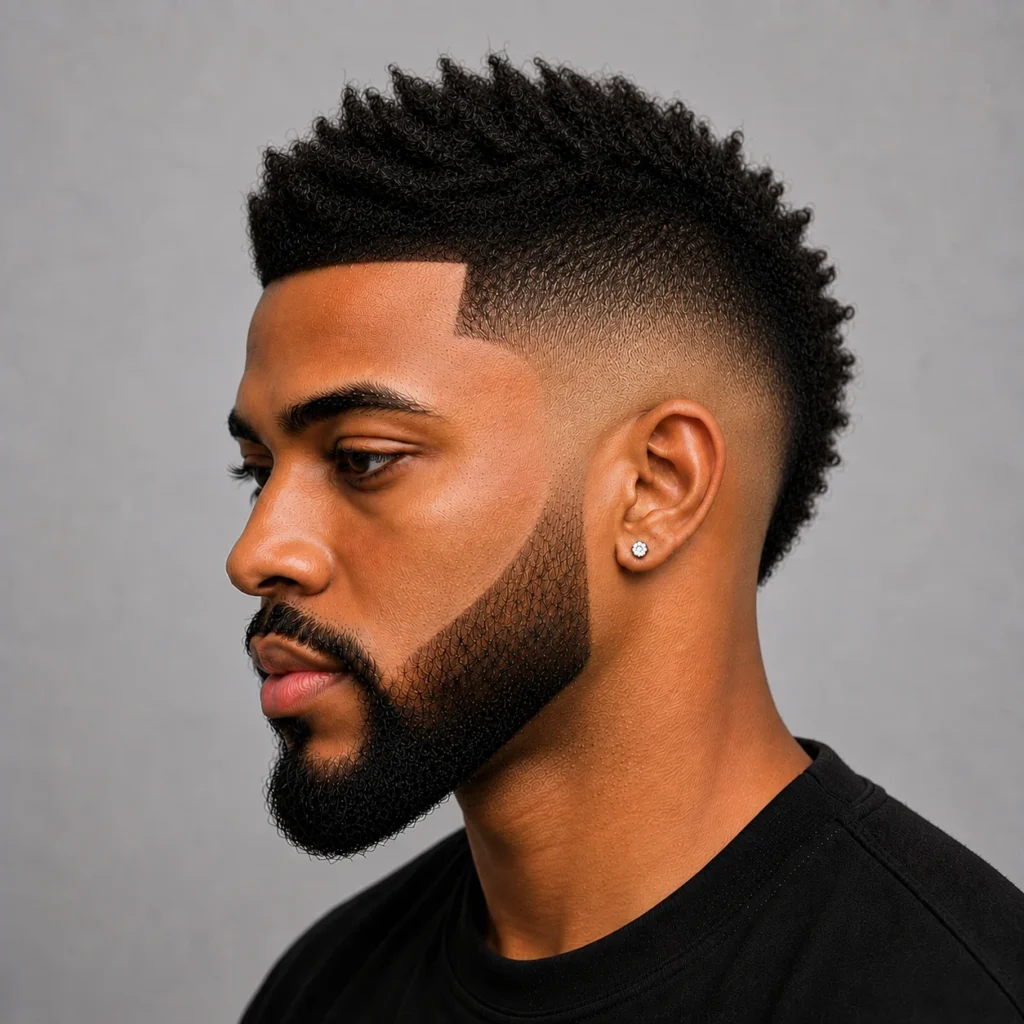 Faux Hawk Fade