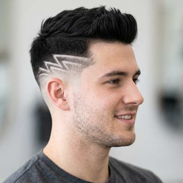 Faux Hawk Low Taper Fade