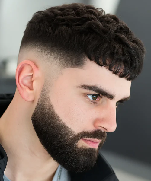 Fringe High Taper Fade