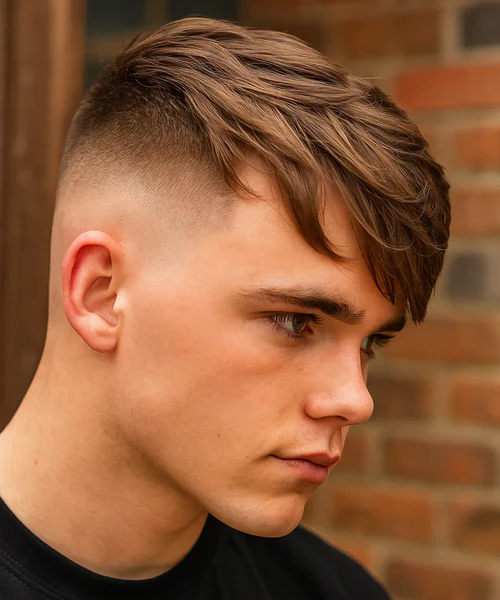 High Fade for Straight Hair