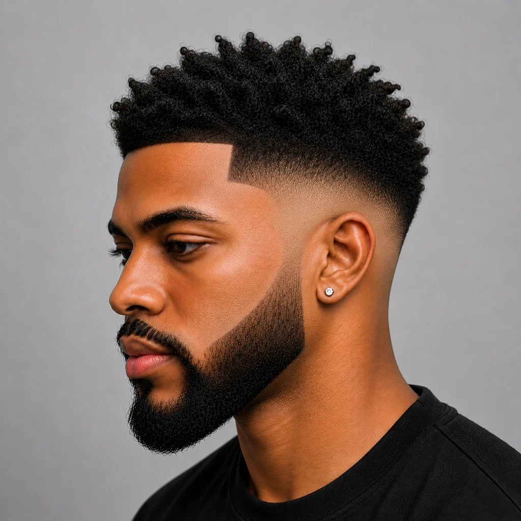 Modern Skin Fade with Textured Top