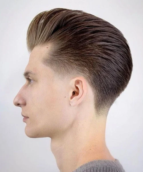 Pompadour Low Taper Fade