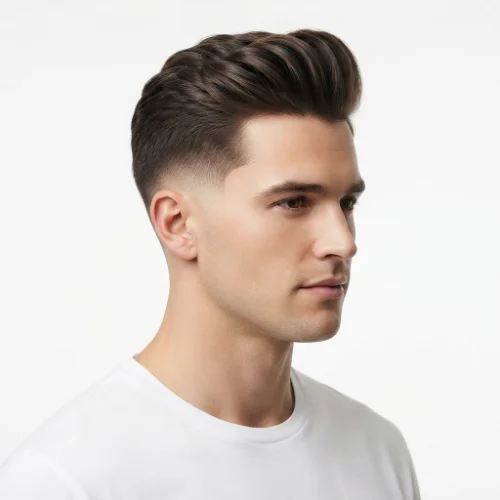 Quiff Low Taper Fade