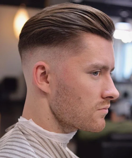 Slick Back High Fade