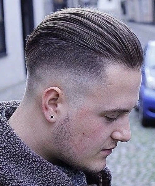 Slick Back Low Fade
