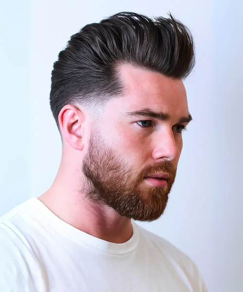 Slick Back Low Taper Fade