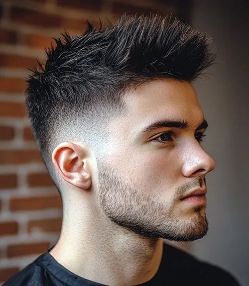 Spiky Mid Fade