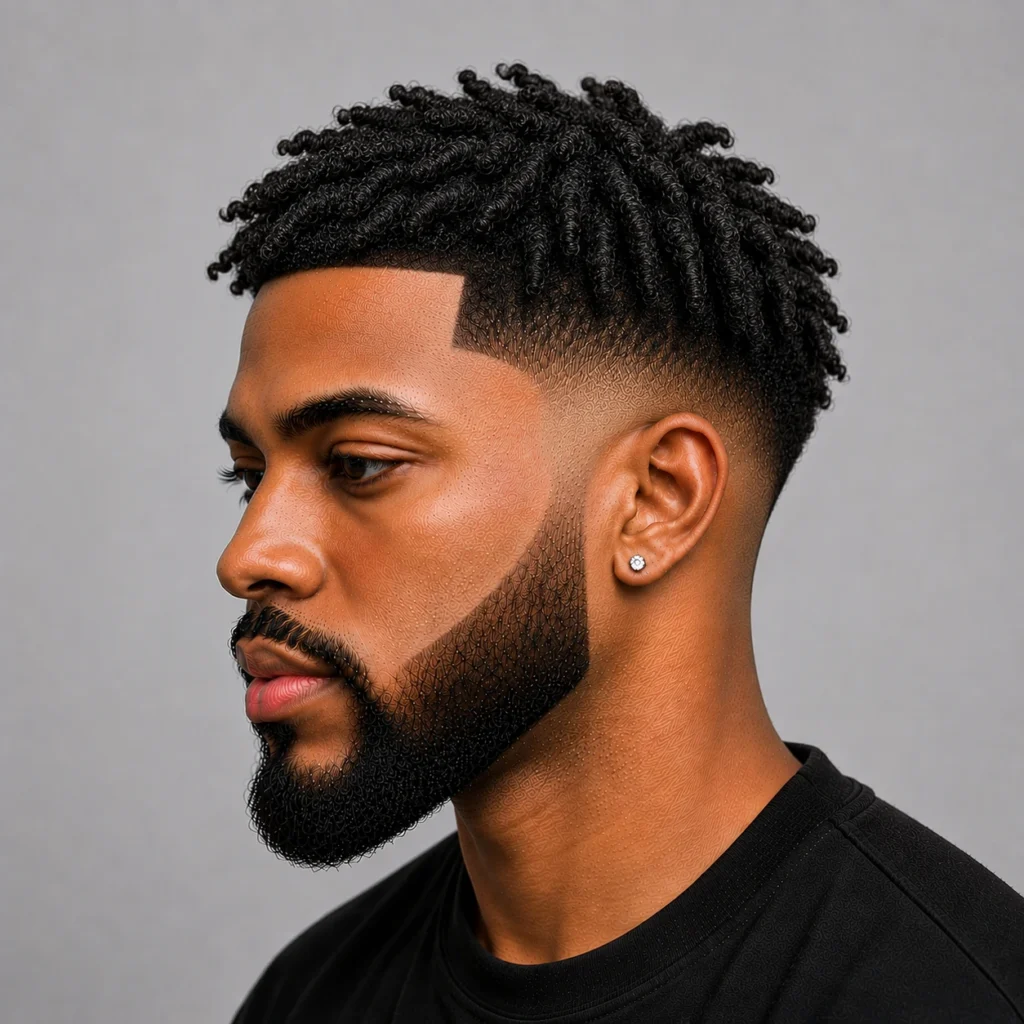 Textured Twist Fade