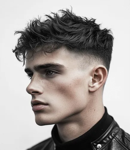 Wavy Low Fade