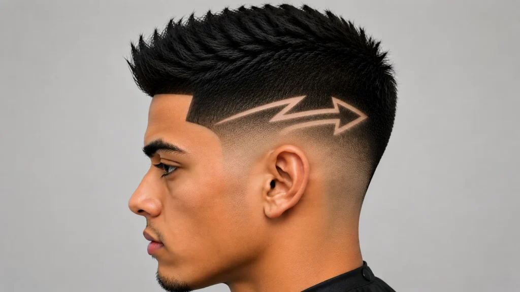 Arrow Hair Design