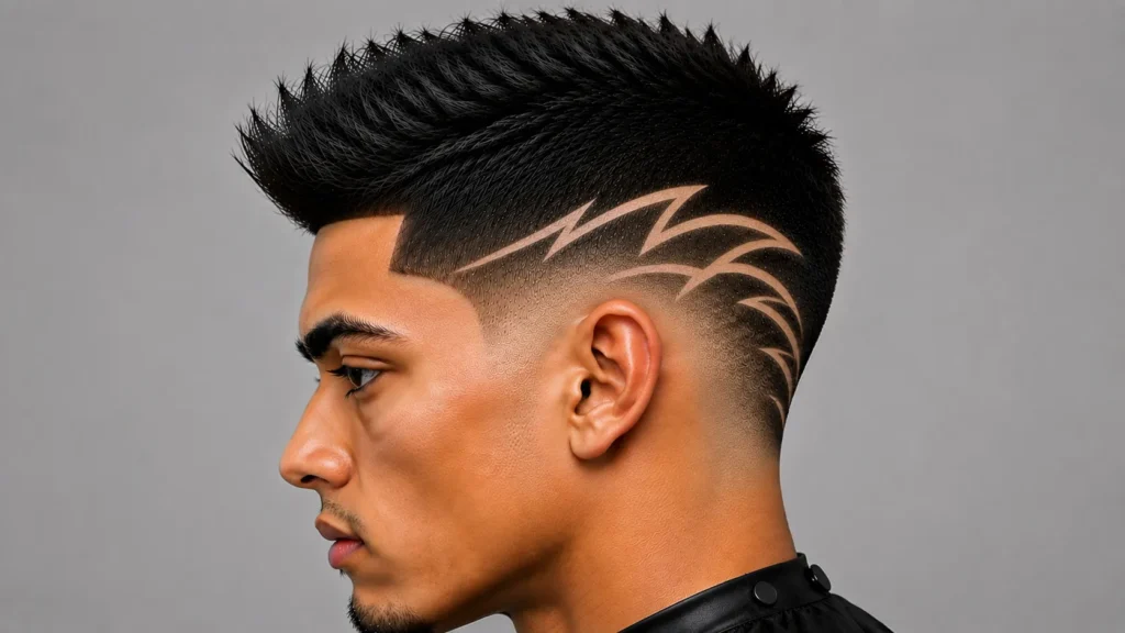Burst Fade with Design