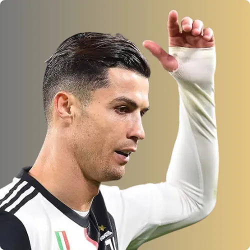 Cristiano Ronaldo Side Part