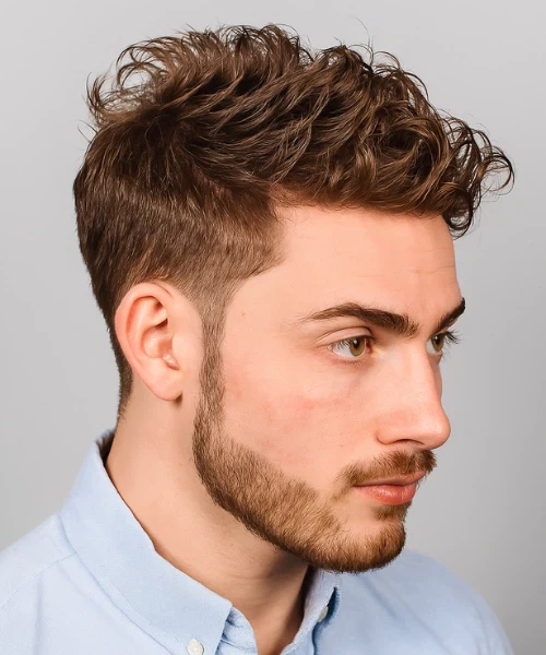 Curly Spiky Hair