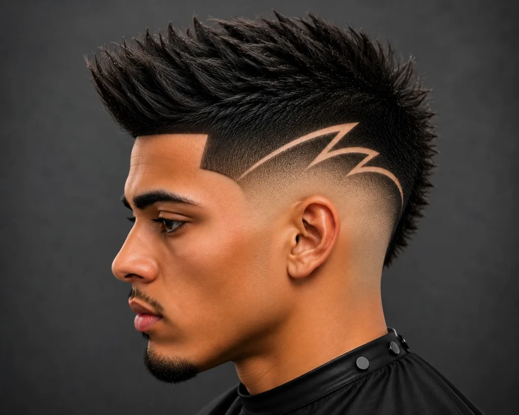 Faux Hawk Hair Design