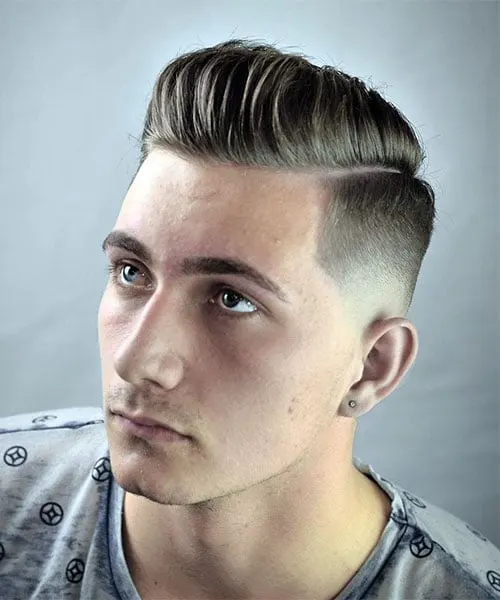 Hard Part Comb Over
