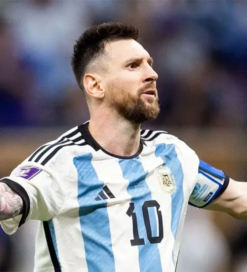 Lionel Messi Short Textured Cut
