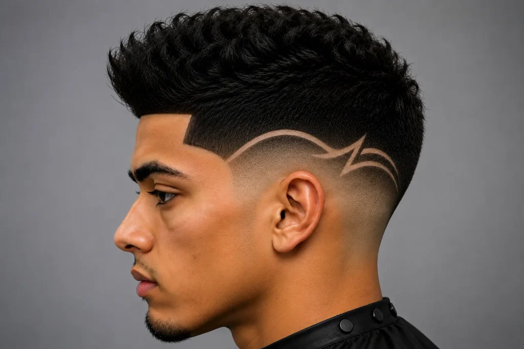 Low Fade with Design