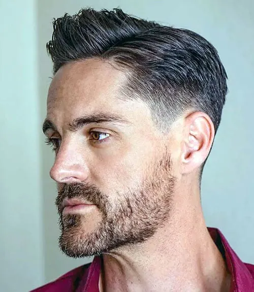 Low Taper Comb Over