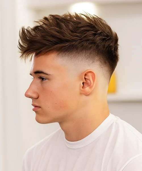 Medium Spiky Hairstyle
