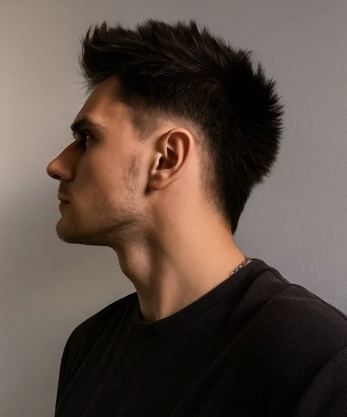 Modern Spiky Fade