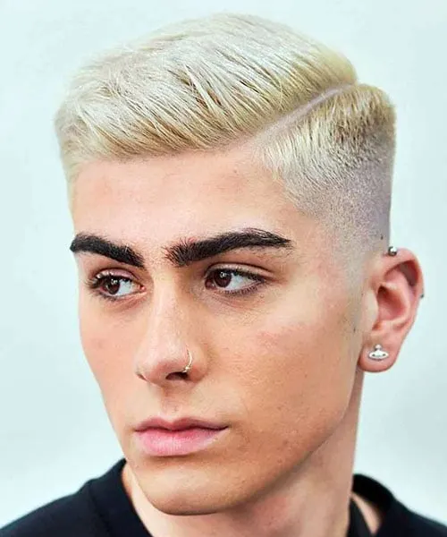 Side Part Undercut Fade