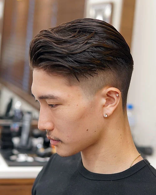 Slick Back Undercut Fade
