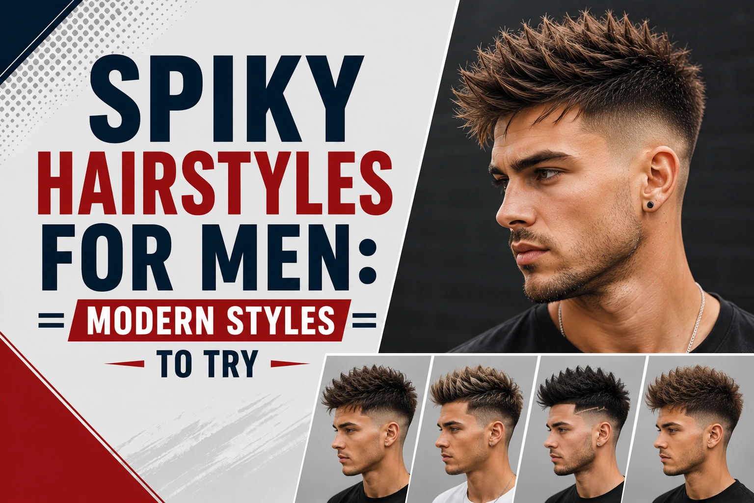 Spiky Hairstyles for Men