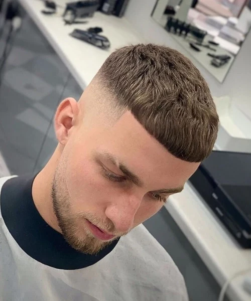 Textured Undercut Fade