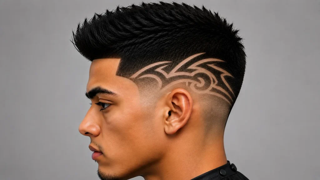 Tribal Haircut Design
