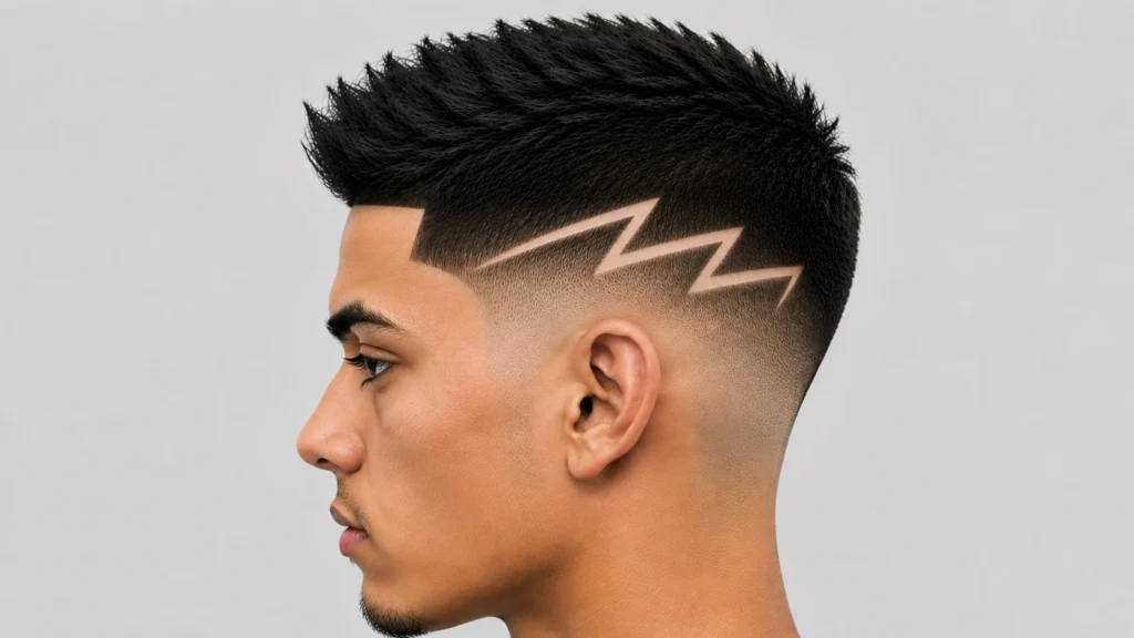 Zigzag Hair Design